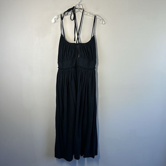 Ulla Johnson Freya Cutout Strappy Cotton Midi-Dress
Jersey Black Size 8 - Picture 3 of 16